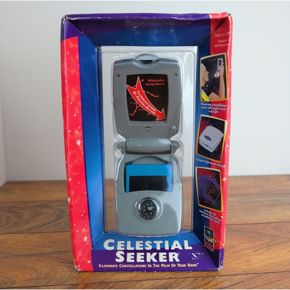 Celestial Seeker Illuminate Constelations in The Palm of Your Hand Vintage Toy